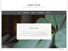 Tablet Screenshot of gracealive.net